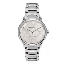 Đồng Hồ Nam Burberry The Classic Round BU10004 Màu Bạc