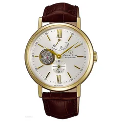 Đồng Hồ Nam Orient Star WZ0141DK Màu Nâu Vàng