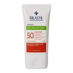 Kem Chống Nắng Hỗ Trợ Kiểm Soát Nhờn Rilastil Acnestil Sebum-Normalizing Cream SPF50+ 40ml