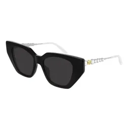 Kính Mát Nữ Gucci GG0641S 001 Màu Đen Trắng