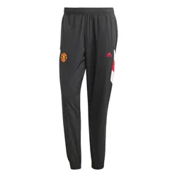 Quần Bóng Đá Nam Adidas Manchester United Icon Textile Pants HT1993 Màu Đen Size M