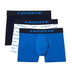 Set 3 Quần Lót Nam Lacoste Microfiber Print Trunks 5H5916 U6I Phối Màu Size L
