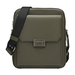Túi Đeo Chéo Nam Pedro Henry Leather Sling Crossbody Bag Military Green PM2-26320147-3 Màu Xanh Green