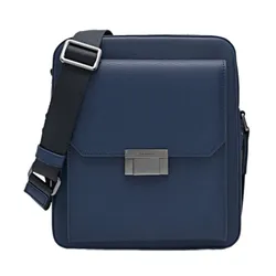 Túi Đeo Chéo Nam Pedro Henry Leather Sling Crossbody Bag Navy PM2-26320147 Màu Xanh Navy