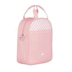 Túi Đeo Chéo Trẻ Em Lacoste Kids Crossbody Bag NH4317PF M30 Màu Hồng Caro