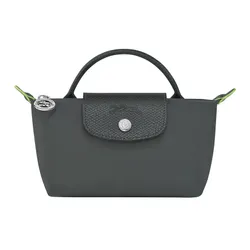 Túi Xách Nữ Longchamp Le Pliage Original Mini Pouch With Handle Graphite Màu Than Chì