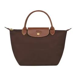 Túi Xách Tay Nữ Longchamp Le Pliage Original S Handbag L1621089P81 Ebony Màu Nâu Gỗ