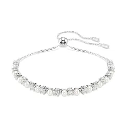 Vòng Đeo Tay Nữ Swarovski Matrix Pearl Bracelet 5701605 Màu Bạc Trắng