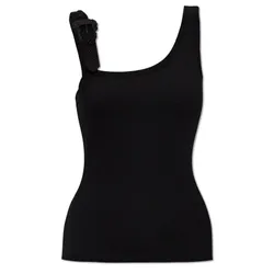 Áo Ba Lỗ Nữ Versace Jeans Couture 76HAM625 J0004 899 Màu Đen Size 38