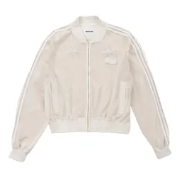 Áo Khoác Nữ Badblood W-KNT24-005 Crochet Knit MA-1 Cream Màu Kem Size S