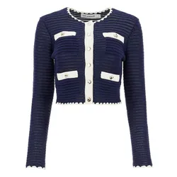 Áo Len Nữ Self-Portrait In Navy PF24131JBLNAVY Màu Xanh Navy Size S