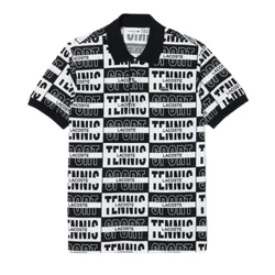 Áo Polo Nam Lacoste Men's Polo Original With Two-Color Printed Badge Shirt PH2057-001 Màu Đen Size 4