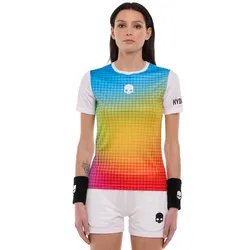 Áo Thun Nữ Pickleball Hydrogen Spectrum Tech DT1002-001 Tshirt Phối Màu Size XS