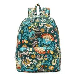 Balo Nữ Venuco Khóa Kéo Backpack G01B224 Màu Xanh Lá Cây