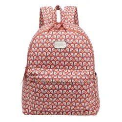 Balo Nữ Venuco Khóa Kéo Backpack R18B224 Màu Đỏ