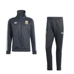 Bộ Quần Áo Nam Adidas Black Argentina Beckenbauer Track Top IU2155 - IU2157 Màu Đen Size S