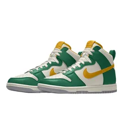Giày Thể Thao Nike Dunk High By You DV2273-900 Màu Xanh Trắng