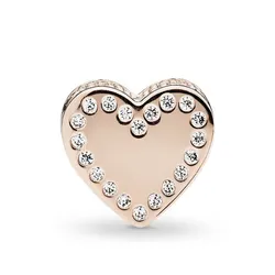 Hạt Vòng Charm Pandora Essence Dedication Charm 786305CZ Màu Vàng Hồng