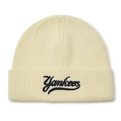 Mũ Len MLB Varsity Culsive Mid Vinnie New York Yankees 3ABNVM146-50CRD Màu Be