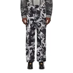 Quần Dài Nam Versace Jeans Couture Watercolor Couture Trousers 76GAA102 CQS85 899 Màu Đen Trắng Size 44