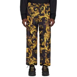 Quần Dài Nam Versace Jeans Couture Watercolor Couture Trousers 76GAA102 CQS85 G89 Màu Đen Vàng Size 44