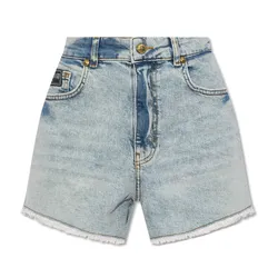 Quần Short Nữ Versace Jeans Couture Shorts 76HAD541 CDW95 904 Màu Xanh Nhạt Size 24