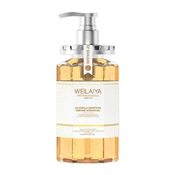 Sữa Tắm Weilaiya Calendula Smoothing Perfume Shower Gel 450ml