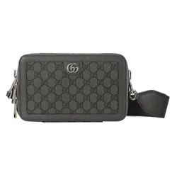 Túi Đeo Chéo Nam Gucci GG Supreme Canvas Gray Ophidia Shoulder Bag ‎771174 2ZGMN 1244 Màu Xám