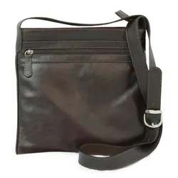 Túi Đeo Chéo Nam Old Angler Leather Cross Body Bag 069789TM - 89TM Màu Nâu Đậm