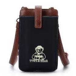 Túi Đựng Điện Thoại Nữ TTWN BEAR TT-2522-50150 Màu Xanh Than