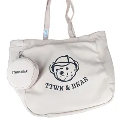 Túi Tote Nữ TTWN BEAR TN3747 TN3747-10030 Màu Trà Sữa