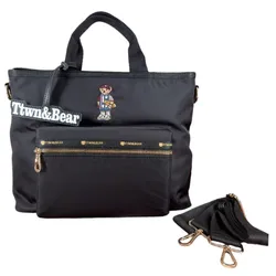 Túi Xách Nữ TTWN BEAR TN3758-10010 Màu Đen