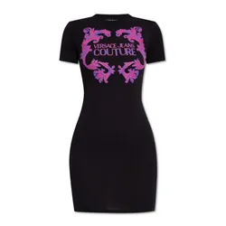 Váy Body Nữ Versace Jeans Couture 76HAOG02 CJ02G 899 Màu Đen Size S