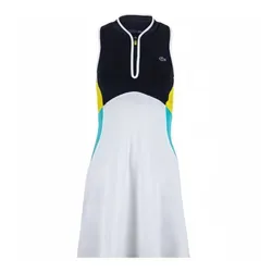 Váy Thể Thao Lacoste Pickleball Sport Stretch Jersey Dress Phối Màu Size 36