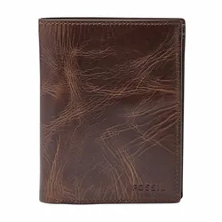 Ví Da Nam Fossil Derrick RFID International Combination ML3686201 Màu Nâu