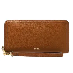 Ví Nữ Fossil Logan Rfid Zip Clutch SL7831216 Màu Nâu