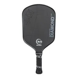 Vợt Pickleball Six Zero Double Black Diamond Control 16mm Màu Đen