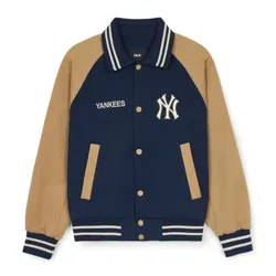 Áo Khoác MLB Varsity New York Yankees Jumper 3AJPV0444-50NYS Màu Xanh Navy
