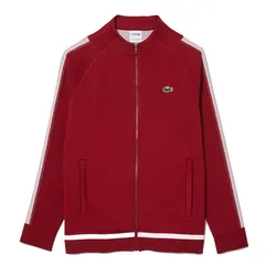Áo Khoác Nỉ Nam Lacoste Tennis Sweatshirt X Novak Djokovic SH7541-IXX Màu Đỏ Size 3