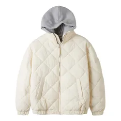Áo Khoác WHOAU Quilting Jumper WHJJE4911U Màu Trắng Ngà