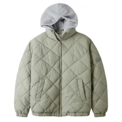 Áo Khoác WHOAU Quilting Jumper WHJJE4911U Màu Xanh Khaki