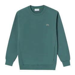Áo Nỉ Sweater Nam Lacoste Men's Sweatshirt SH960E-5HX Màu Xanh Ngọc Size 2