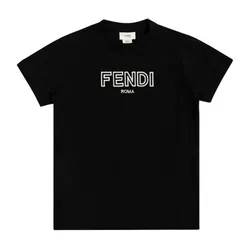 Áo Phông Nữ Fendi in Black 7AJ JUI159 F0RWK Tshirt Màu Đen