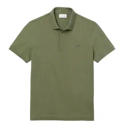 Áo Polo Nam Lacoste Men's Paris Regular Fit Stretch PH5522 XZD Màu Xanh Rêu Size 2