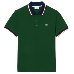 Áo Polo Nam Lacoste Regular Fit Green PH3461-132 Màu Xanh Lá Size 3