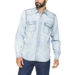 Áo Sơ Mi Nam Carrera Jeans 210A1005X_511 Màu Xanh Nhạt Size M