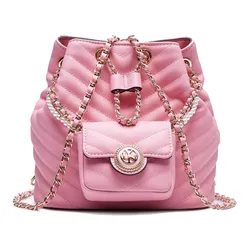 Balo Nữ Lyn Starry Backpack Pink LL24SBF012 Màu Hồng