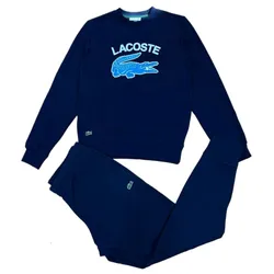 Bộ Quần Áo Nỉ Nam Lacoste Men’s Sport Cotton Sweatpants Màu Xanh Navy Size 4