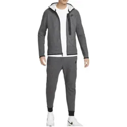 Bộ Quần Áo Thể Thao Nam Nike Sportswear Tech Fleece Full Zip Grey DQ4802-010 / DQ4809-010 Màu Xám Size M