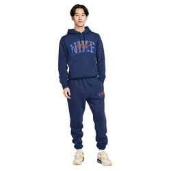 Bộ Thể Thao Nam Nike Club Fleece Màu Xanh Navy Size S